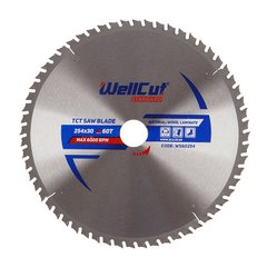 Пильный диск WellCut Standard 254х30 60T, (WS60254)