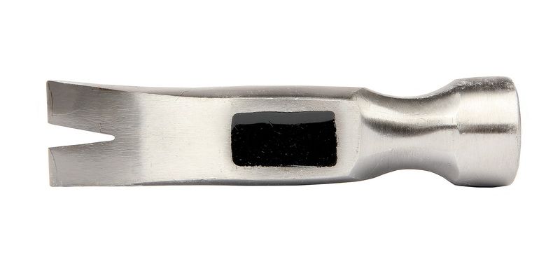 Молоток-гвоздодер Miol с обрезиненной ручкой, 450гр Premium, (32-625)